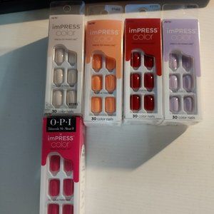 19 Impress press on Nails and 10  Nail tabs